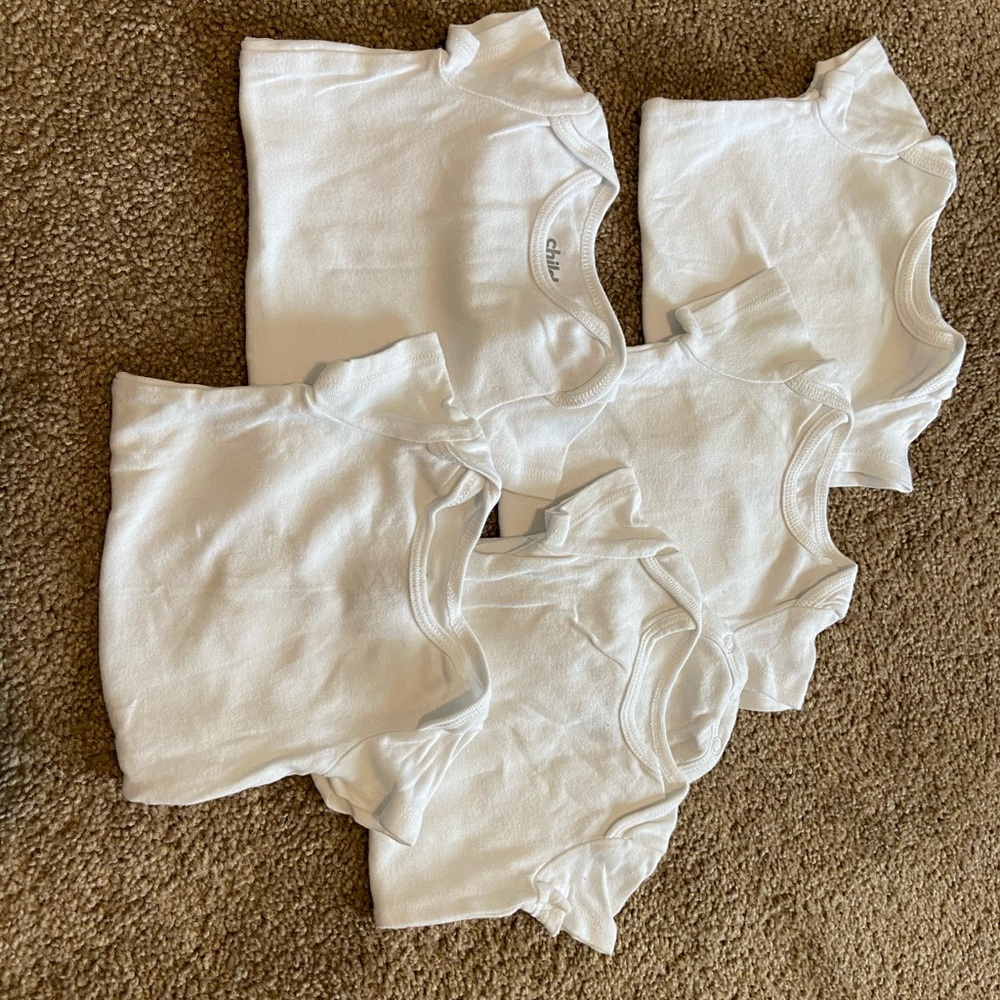 White onsies Bundle